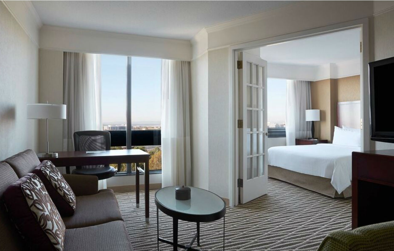 Washington Dulles Marriott Suites Herndon Exteriér fotografie